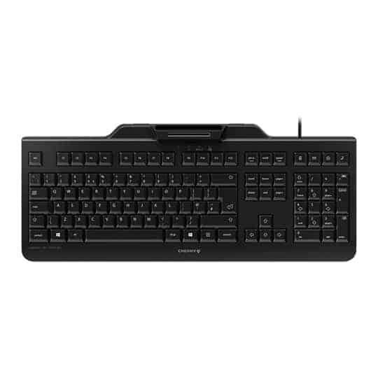 CHERRY Wired Security Keyboard with Smartcard Terminal Black